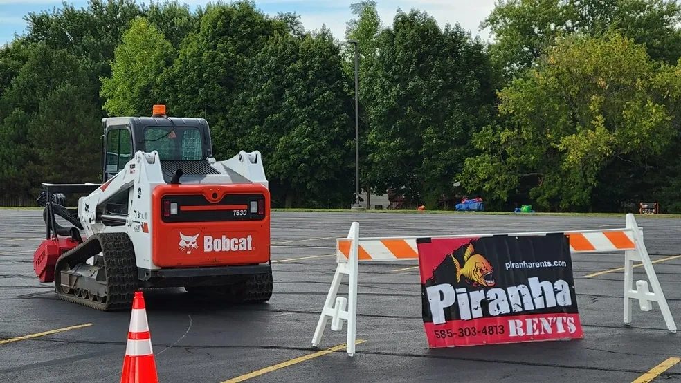 On the job with Piranha Rents — Piranha Rents, Rochester NY